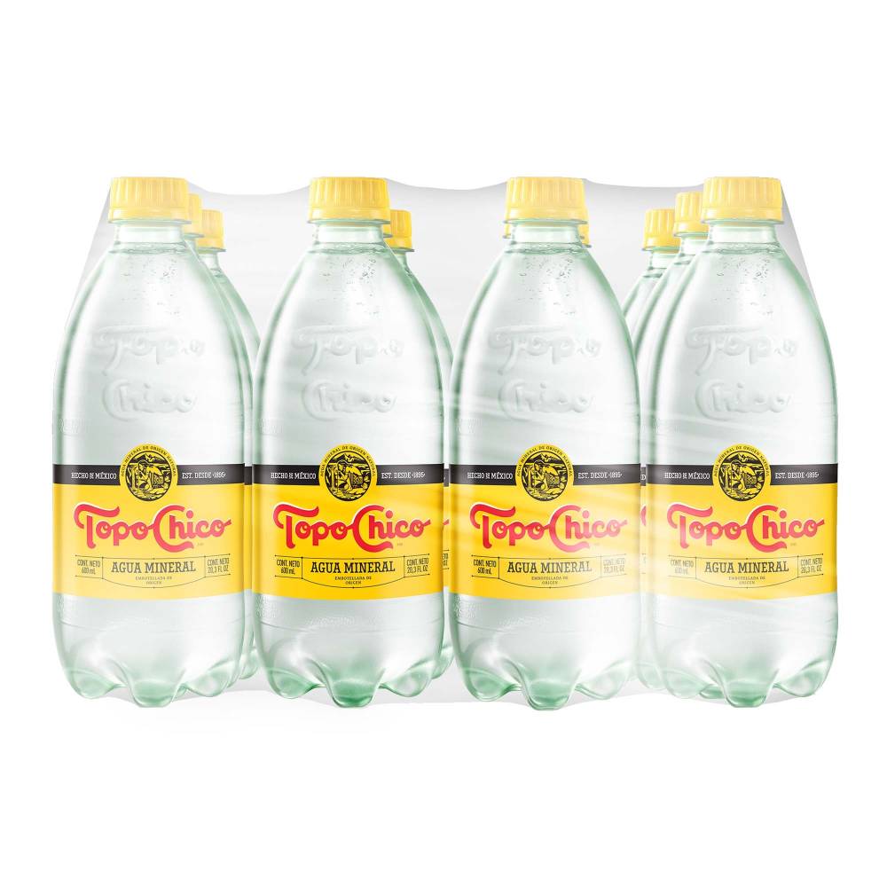 Topo Chico Sparkling Water 12 Pack (600ml.)