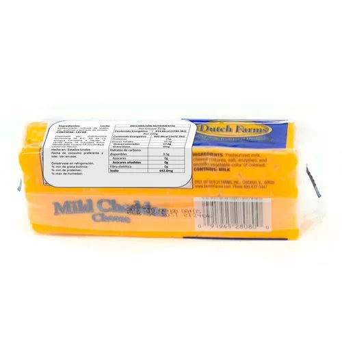 Dutch Farms Mild Cheddar Cheese - Organic (226 gm)