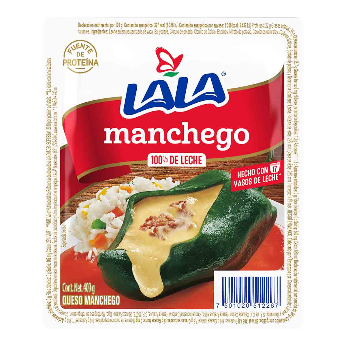 Lala Manchego Cheese (400 gr)