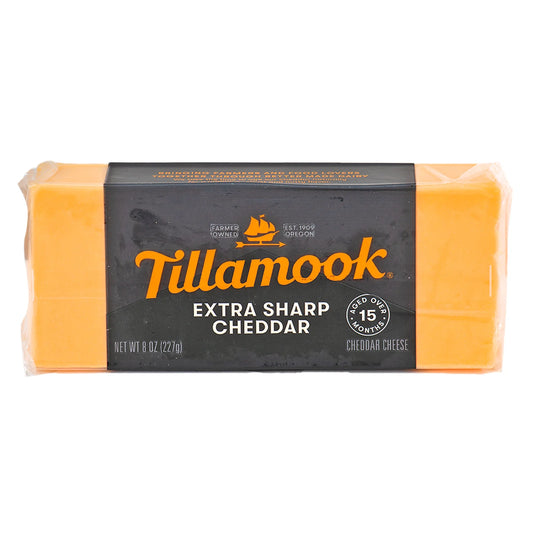 Tillamook Cheddar Extra Sharp Cheese (226 gm)