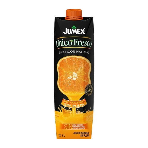 Unico Fresco Orange Juice Natural with Pulp (1 lt/1.05 qt )