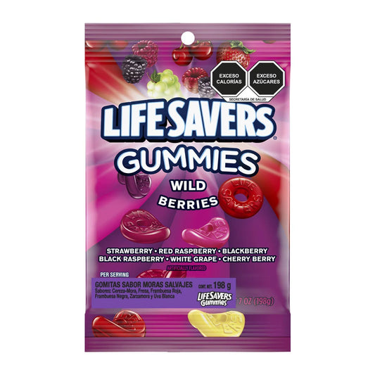 Lifesavers Gummies Wild Berry Candy (198 gm)