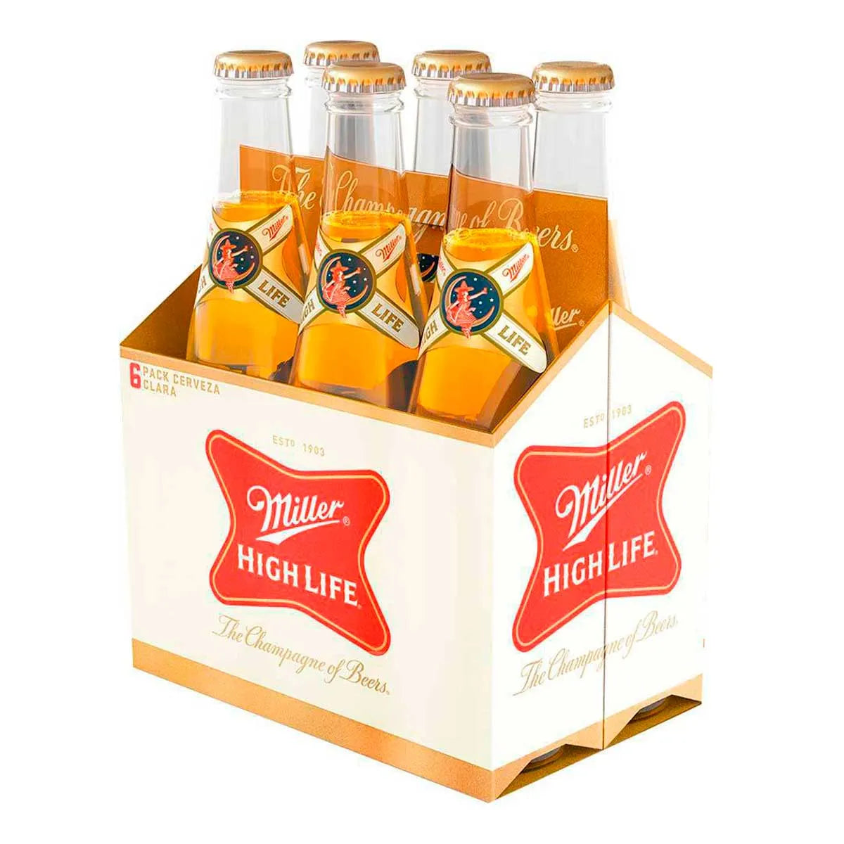 Miller High Life 6 Pack (355ml)