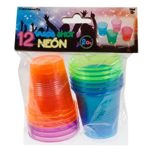 Plastic Cups Tequila Shots 2 oz (12)