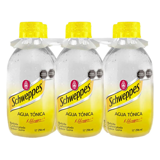 Schweppes Tonic Water 24 Pack (296ml)