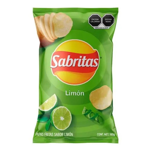 Sabrita Potato Lime Chips (160 gm)