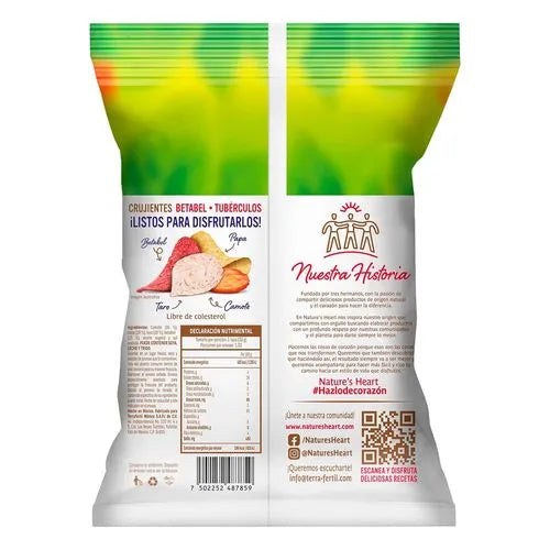 Papas Nature´S Heart Veggi Chips (40gm)