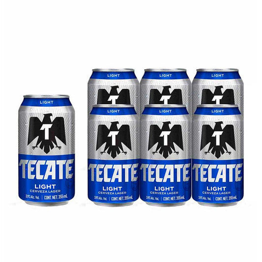 Tecate Light 6 Pack (355ml/12 oz)