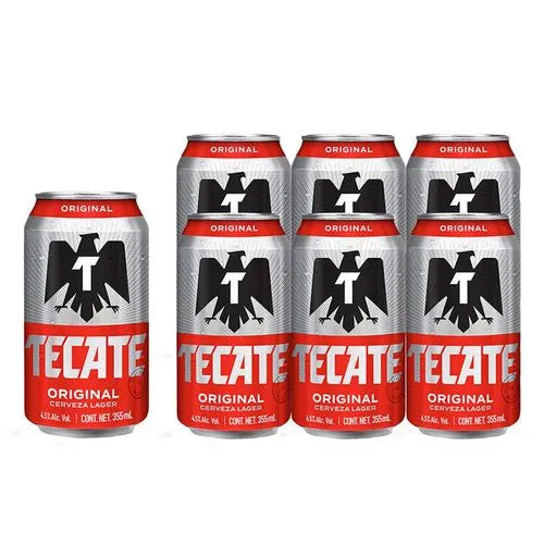 Tecate 6 Pack (355ml)