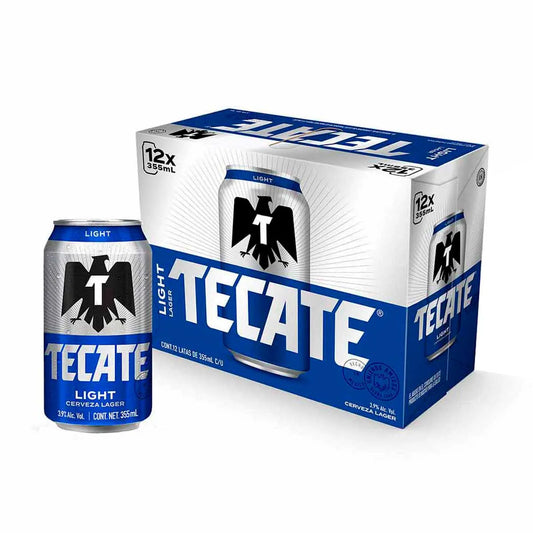 Tecate Light 12 Pack (355ml)