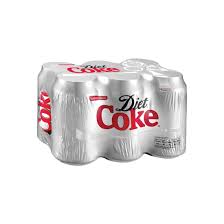 Six Pack Diet Coke Cans