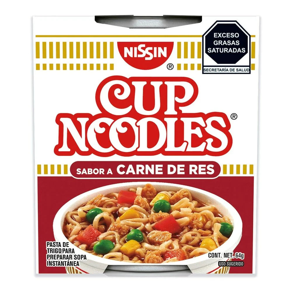 Maruchan/ Cup Noodles Instant Noodle Beef Flavor Soup (64 gm)