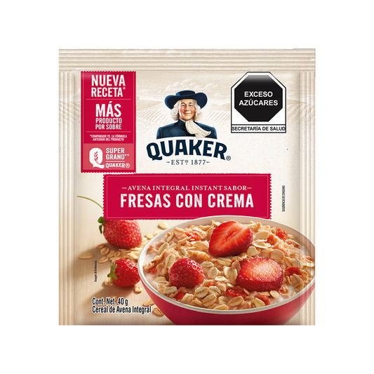 Quaker Cereal Oatmeal Instant Assorted Flavors  (4 pack )