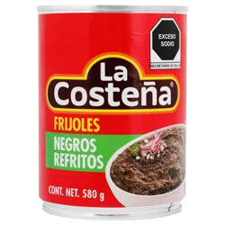 La Costena Black Refried Beans (580 gm)