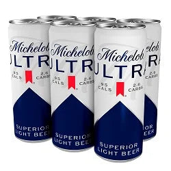 Michelob Ultra 6 Pack (325ml)