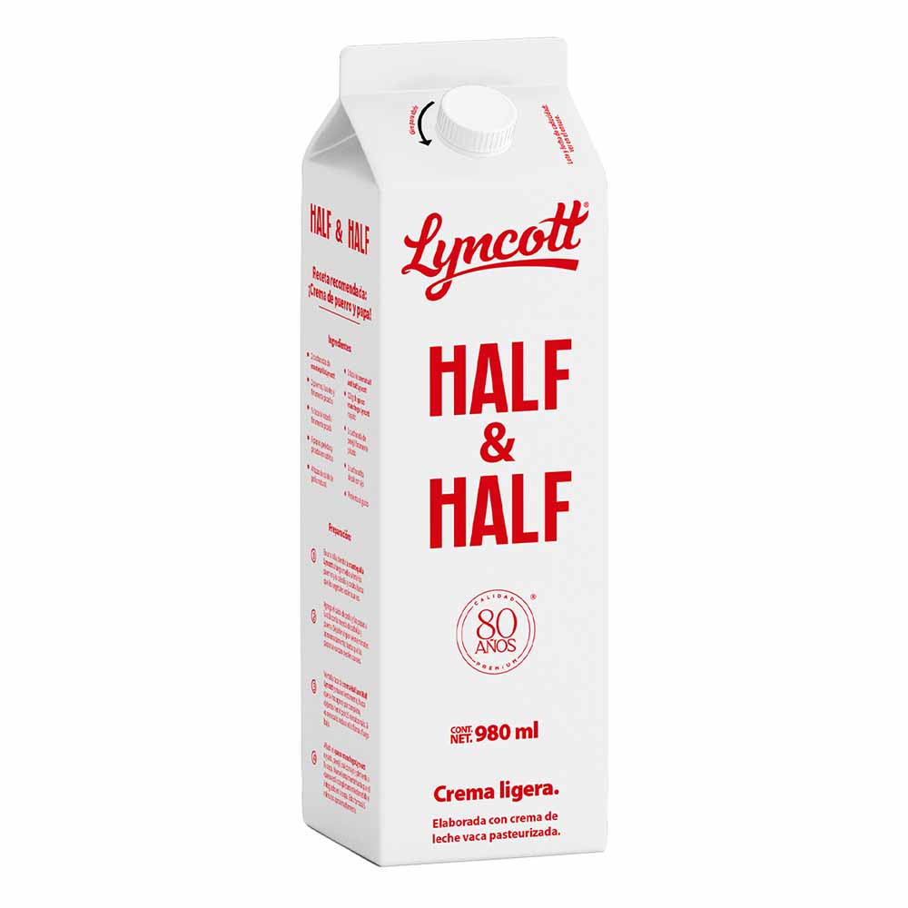 Lyncott Half & Half Milk (1 lt)