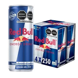 Red Bull 4 Pack (250ml)