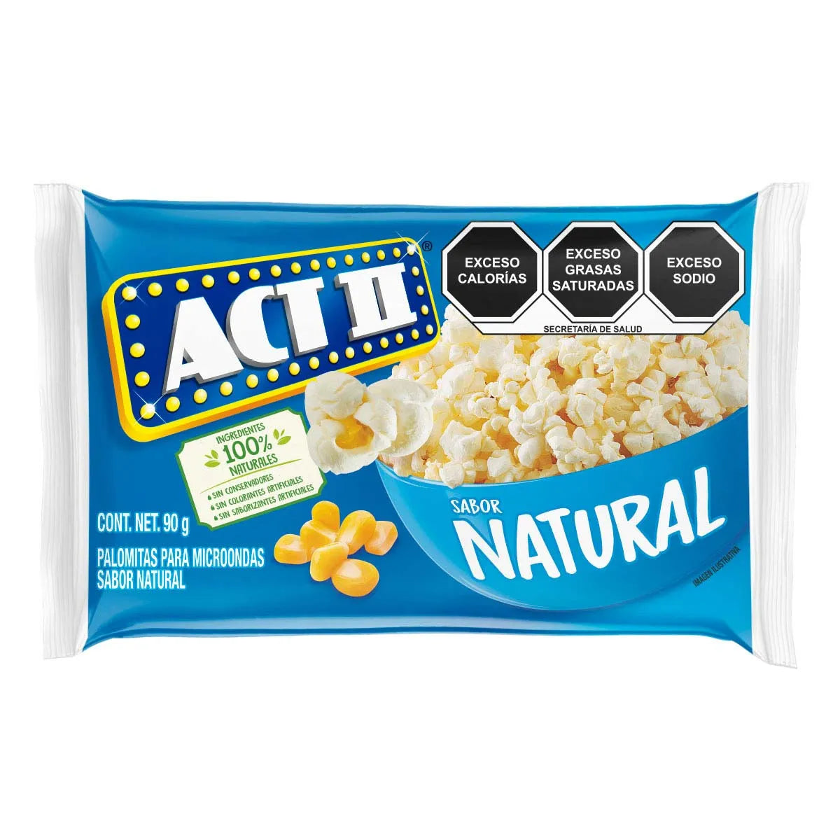 Act 11/Jolly Time Plain Microwave Popcorn (99 gm/3 oz bag)