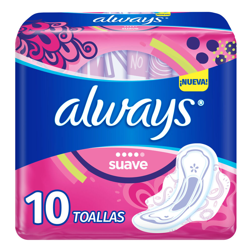 Always sanitary pads (10 count)