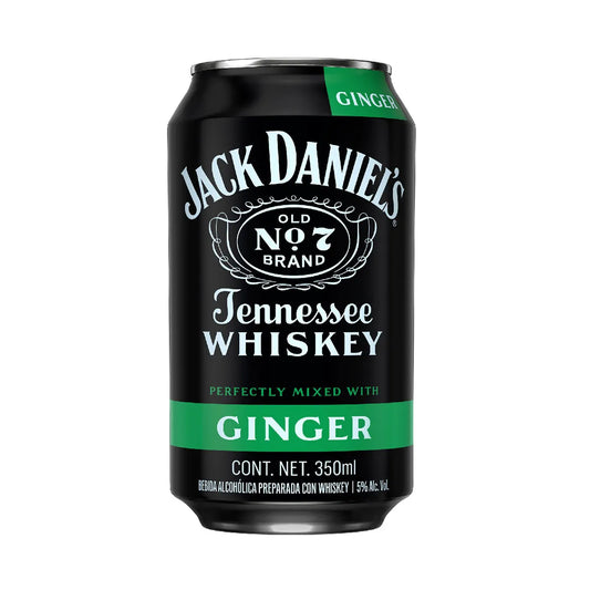 Jack Daniel's Whiskey and Ginger Cooler (355ml)