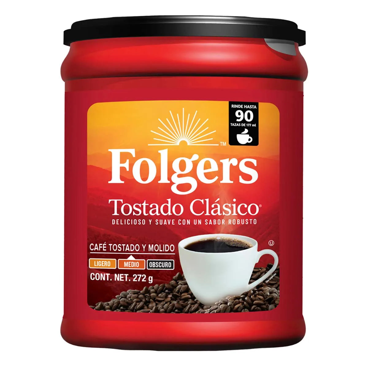 Folgers Ground Coffee (272 gr)