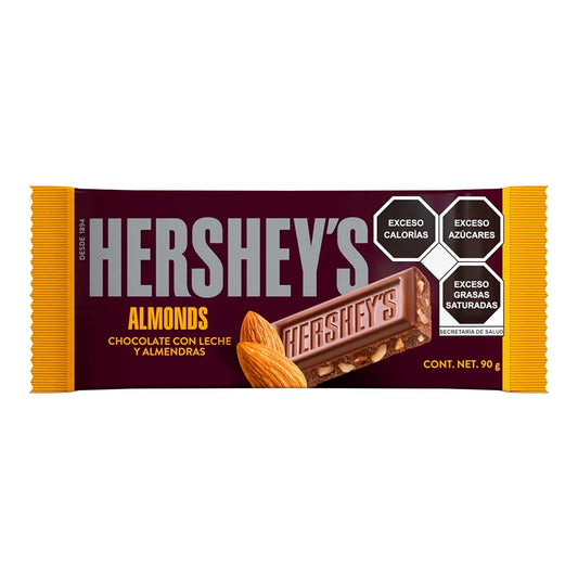 Hershey's Chocolate with Almonds (90 gm)