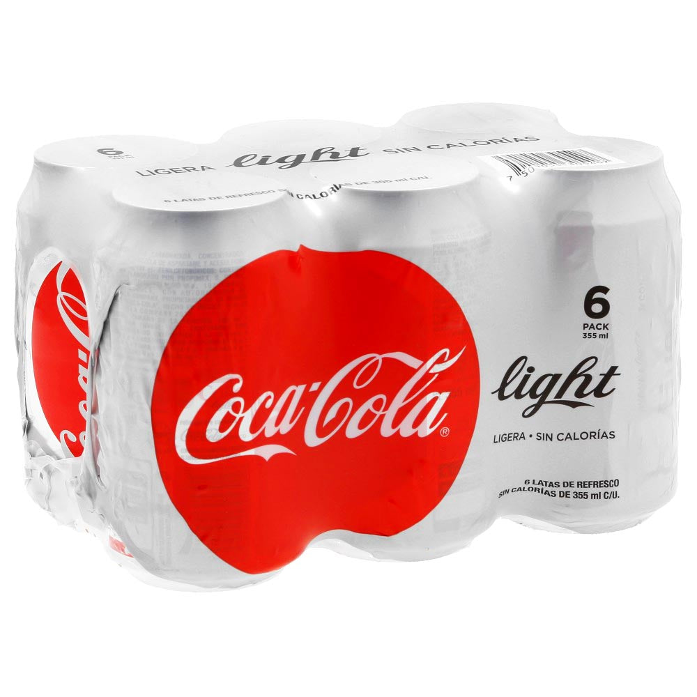 Coco Cola Light 6 Pack (355ml)