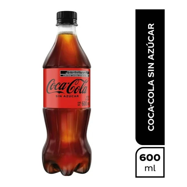 Coca Cola, No Sugar  (600 ml)