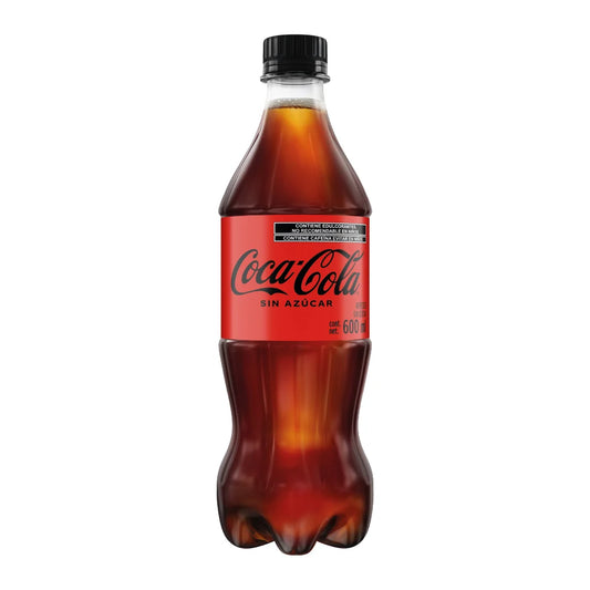 Coke No Sugar Added (600 ml)