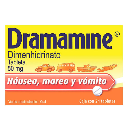 Dramamine Anti-Nausea Tablets (50 gm)