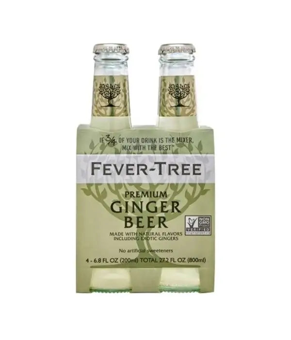 Fever Tree Ginger Beer (200ml/6.8 oz) - per bottle