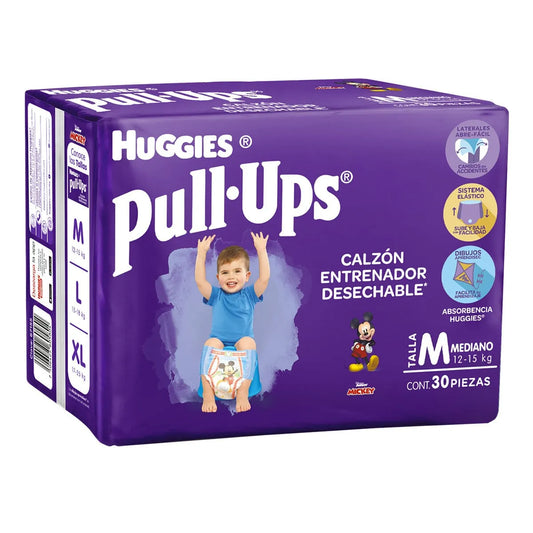 Huggies Pull-Ups Boys Diapers Medium (30 pcs)