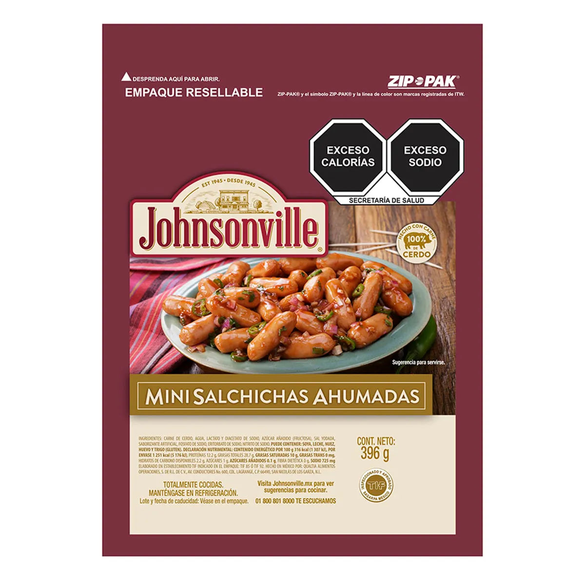 Johnsonville Cocktail Sausages  (396 gm each)