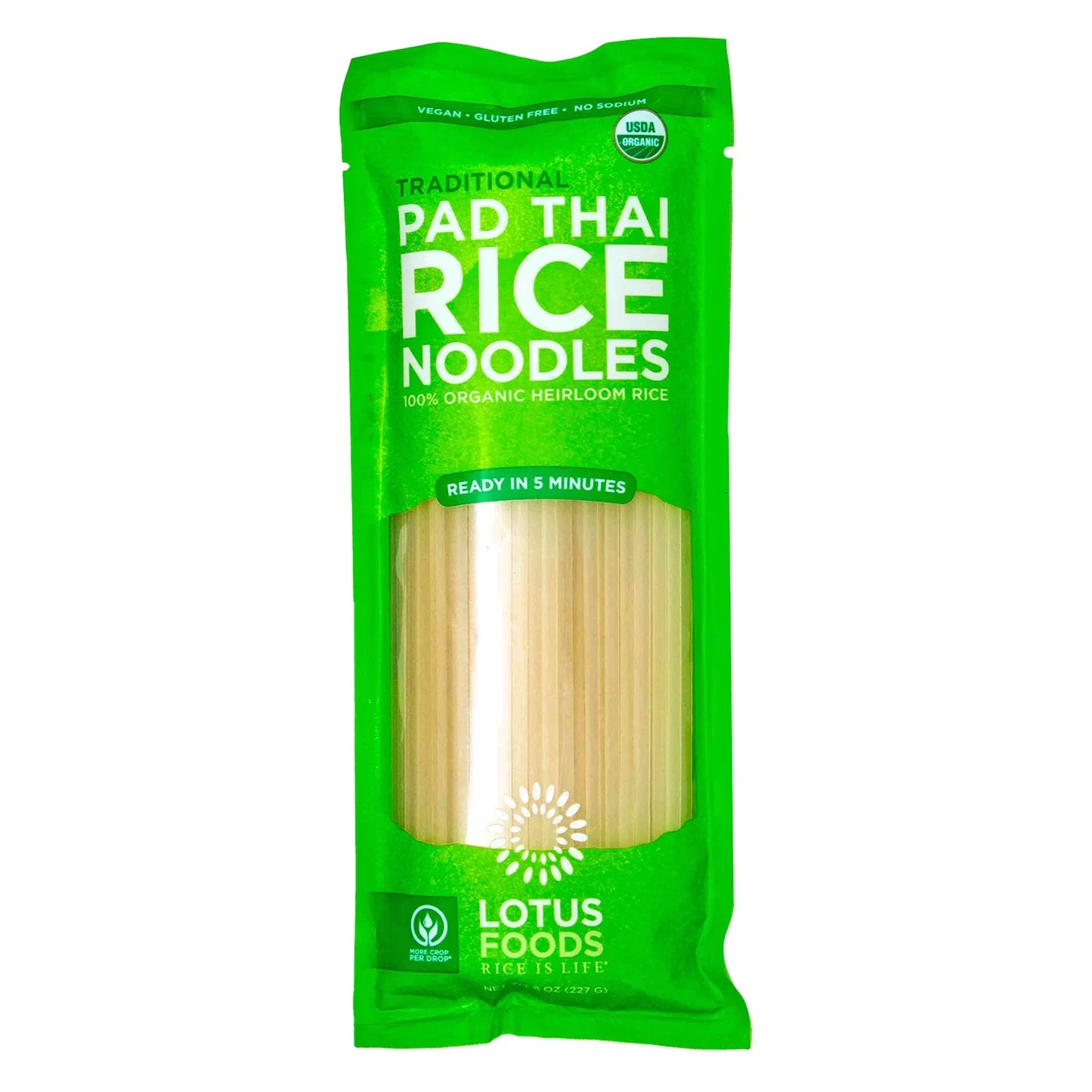 Lotus Foods Thai Rice Noodles (225 gm)