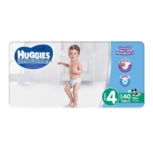 Huggies Stage 4 Boys Diapers (40 pcs per pack)