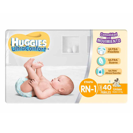 Huggies Stage 1 Unisex Diapers (40 pcs per pack)