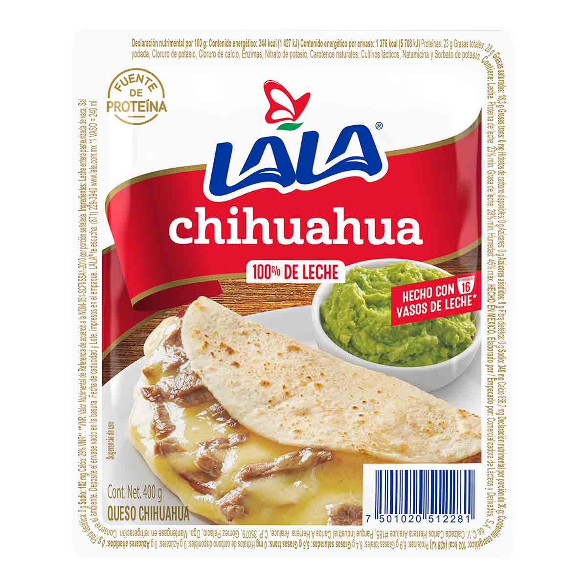 Lala Chihuahua Cheese (400 gr)