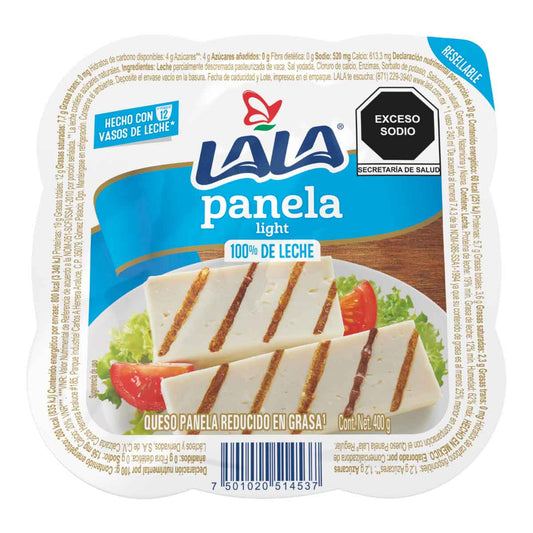 Lala Panela Cheese Light (400 gr)