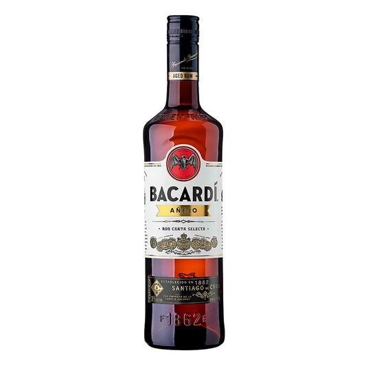 Bacardi aged (Anejo) Rum 1 liter.