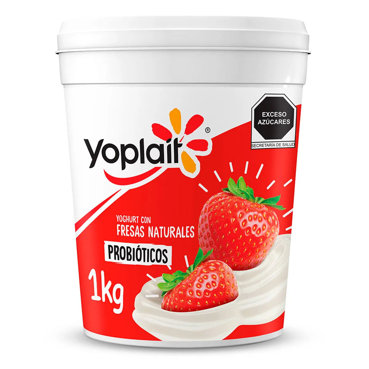 Yoplait Strawberry Natural Yogurt (1kg)