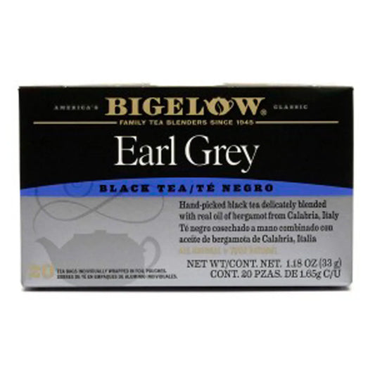 Bigelow Earl Grey Tea 20 bags 33 gm.