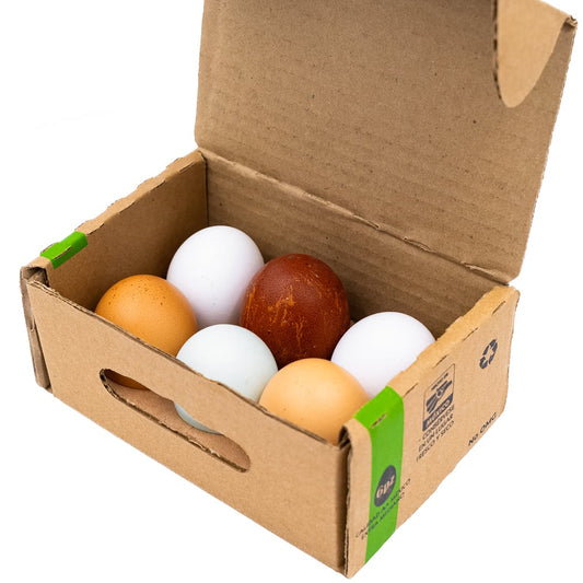 Organic Color Eggs 6 pieces